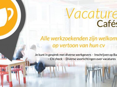 Kom naar het Vacaturecafé op 20 oktober